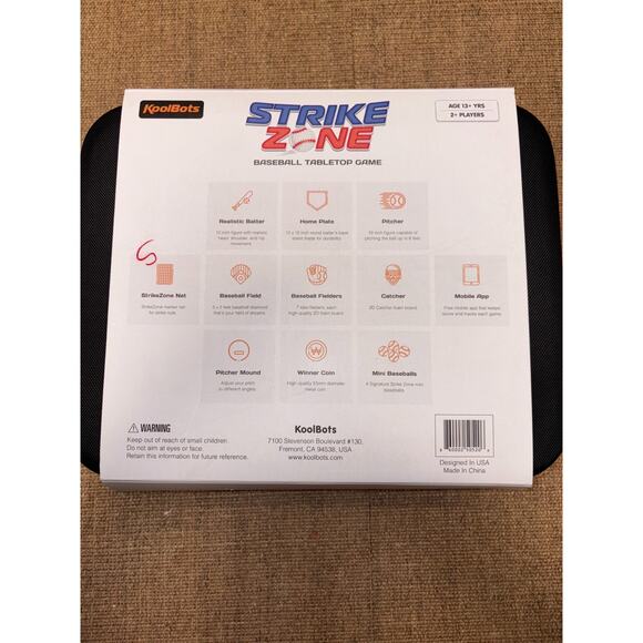KoolBots Strike Zone Baseball Table Top Game - Picture 5 of 5